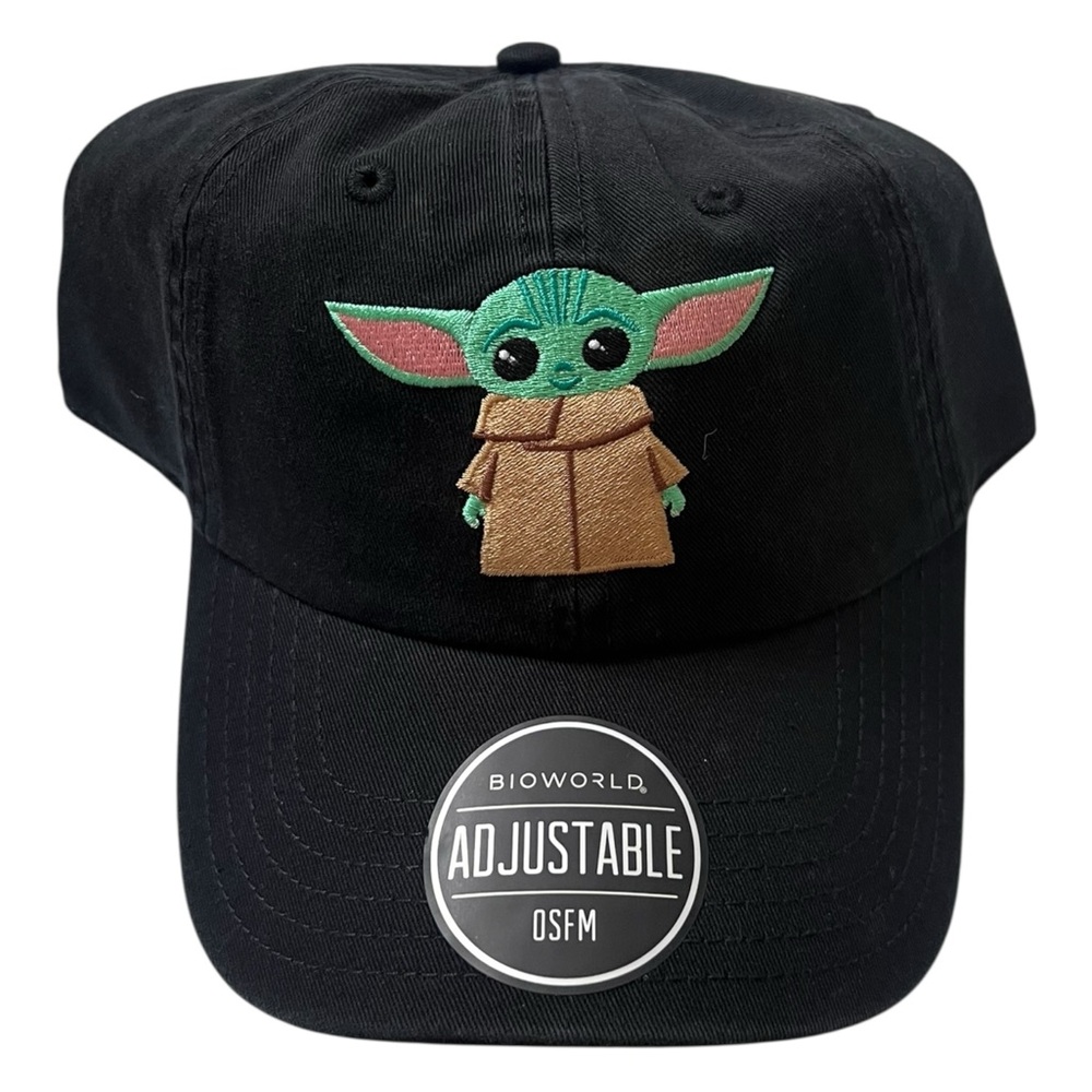 Star Wars Mandalorian Baby Yoda Grogu Hat Baseball Cap Adjustable OSFM